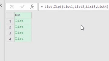 Video 6 - Power Query solver for 12x12 binary puzzles - List.Zip to transpose a list