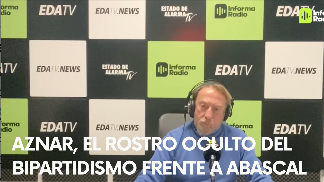 Aznar, el rostro oculto del BIPARTIDISMO frente a Abascal - YouTube