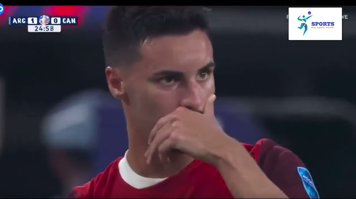 Argentina vs Canada 2-0 First Half-time Highlights