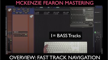 Reaper DAW LEARN AND CHANGE 4 -  SHOW - Simple and fast navigation of tracks using hotkeys - demo