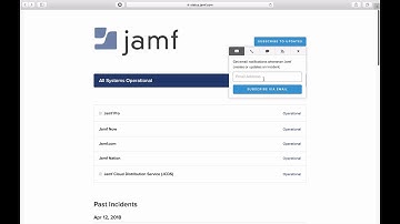 Alerts Setup with Jamf Now