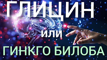ГЛИЦИН ИЛИ ГИНКГО БИЛОБА l ЧТО ВЫБРАТЬ l GLYCINE OR GINKGO BILOBA l WHAT TO CHOOSE
