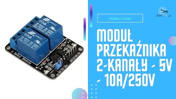 Moduł przekaźnika 2 kanały z optoizolacją  | ABC-RC.pl