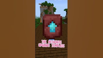 Netherite Upgrade Template?