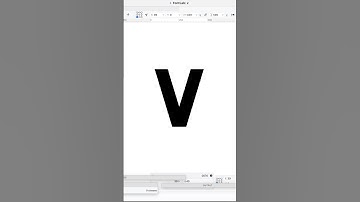 v glyph draft FontLab 8 #fontlab8 #fontlab #glyph #type #typeface #typedesign #font #fonts #glyphs