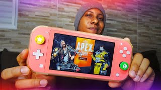 APEX LEGENDS FRITANDO O NINTENDO SWITCH LITE | Ta bonito e rodando bem?