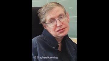 Top 5 Greatest Scientists of all Time #shorts #trend #genius #stephenhawking #scientist #science