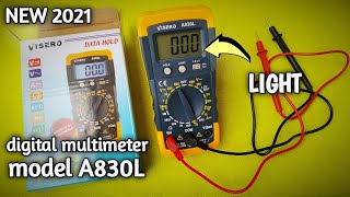 DIGITAL MULTIMETER|MULTITESTER|AVOMETER VISERO A830L MURAH