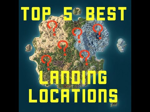 TOP 5 landing locations in REALM ROYALE