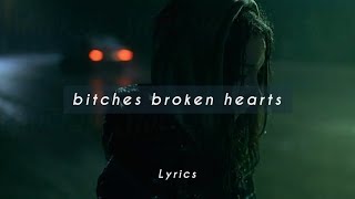 Billie Eilish - bitches broken hearts (lyrics)