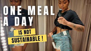 Eating only one meal a day is not sustainable! Or is it?