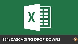 Creating Cascading Dynamic Drop Downs in Excel | Everyday Office 044