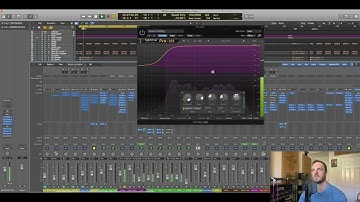 Upward compression for snare reverb