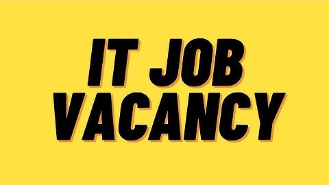 Job vacancy 2022 IT jobs database administrators data migration specialist jobs 2022