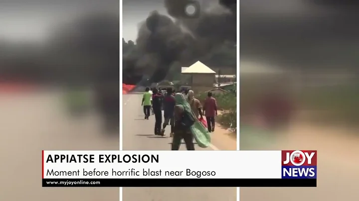 Appiatse Explosion: Moment before horrific blast near Bogoso