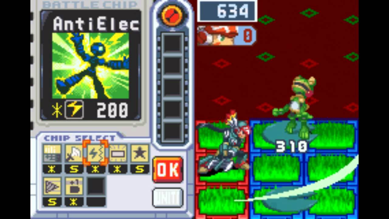 megaman battle network 5 navi customizer