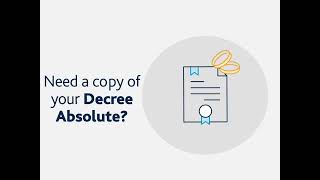 Divorce - Copy of your decree absolute