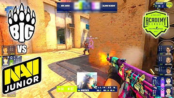 BIG Academy vs NAVI Junior - WePlay Academy League Season 2 | CSGO HIGHLIGHTS