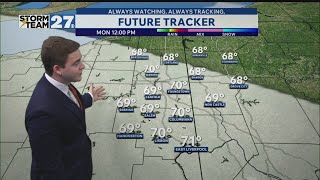 A dry and sunny stretch still present this week.