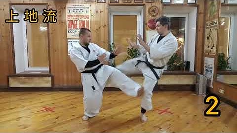 Kumite 組 手 Uechi ryu karate combinations / jiyu kumite / 龍敏道場 Ryubin dojo Uechi ryu 上 地 流 karate