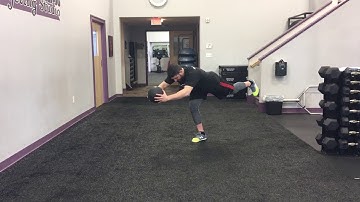 Matthew Ibrahim | Medicine Ball 1-Leg RDL w/ 3-Way Reach