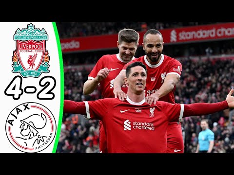 Liverpool - Ajax 4:2 - Tüm Goller ve Öne Çıkanlar - Legends Yardım Maçı