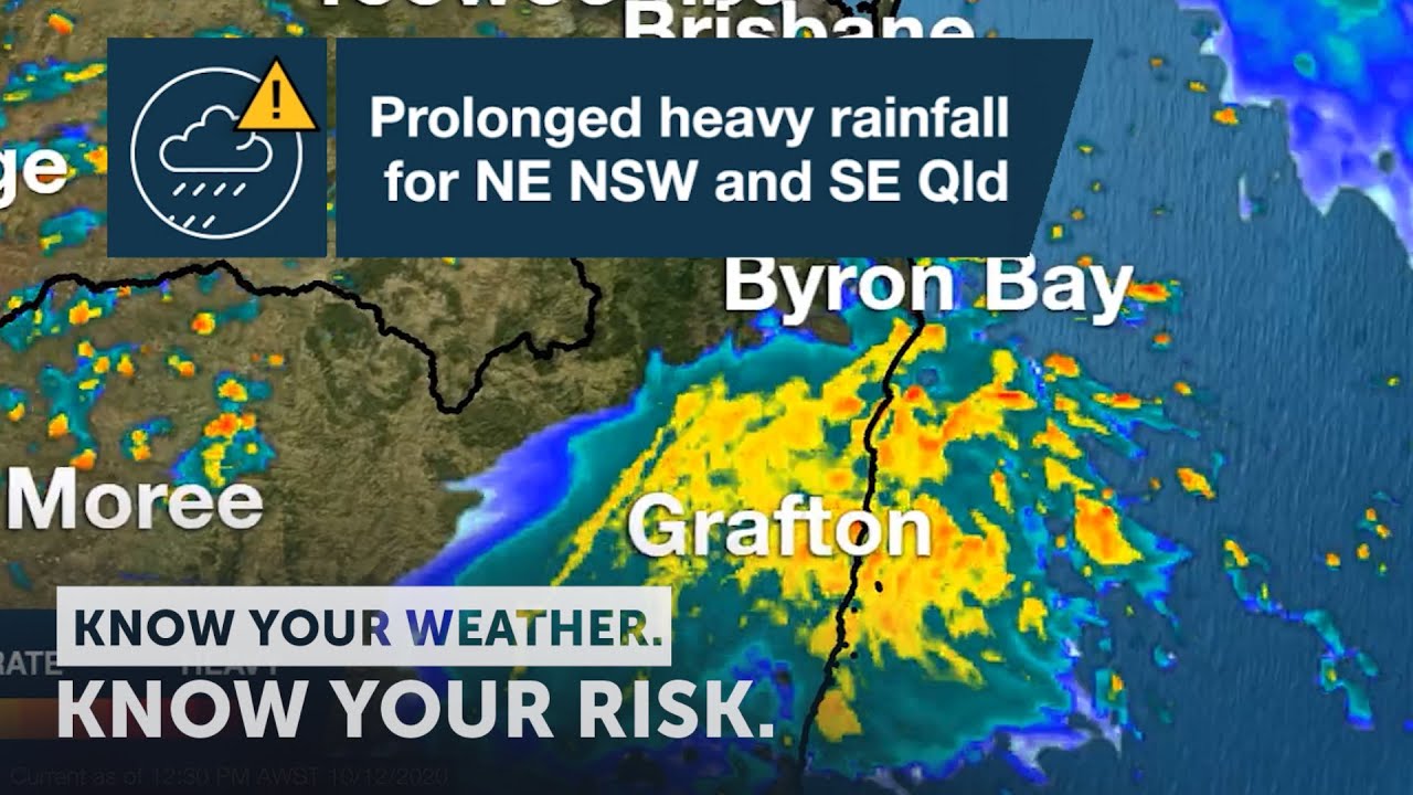 Severe Weather Update: heavy rainfall event NE NSW & SE Qld, 11/12/20 ...