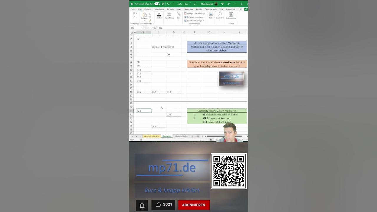 Excel Bereich