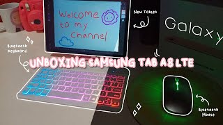 ♡ Samsung Galaxy Tab A8 Unboxing 2022 | ASMR | Pen + Accessories | Indonesia [ English Subtitle ] ♡