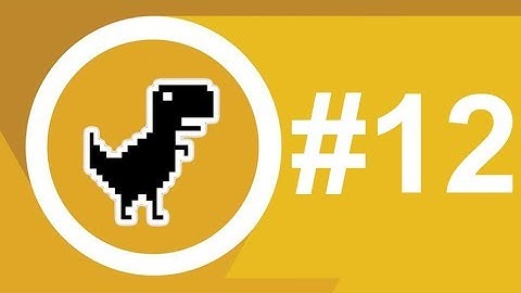 Chrome offline game Java programming tutorial - #12