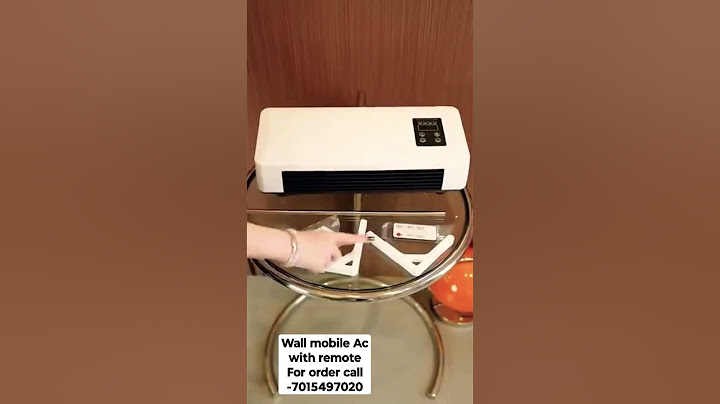 *Wall Mounted Mobile Air Conditioner | Air Conditioner Heater | Portable Mini Ac