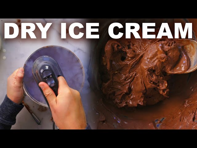 Making Ice Cream With Dry Ice