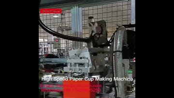 High Speed Paper Ice Cream Cup Making Machine from koten machinery