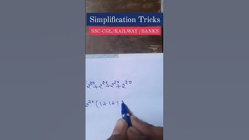 Simplification Trick | Simplification short trick | math short tricks #shorts#shortvideo #maths