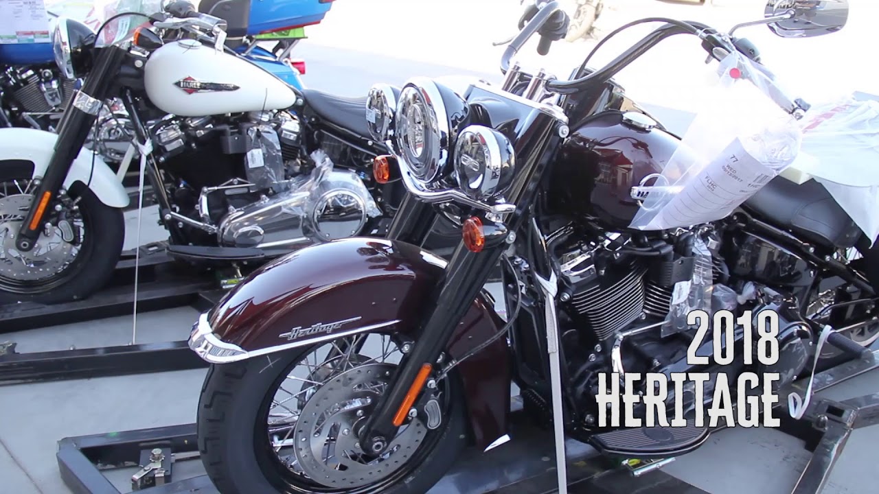 New 2018 HarleyDavidson Motorcycle Delivery! YouTube