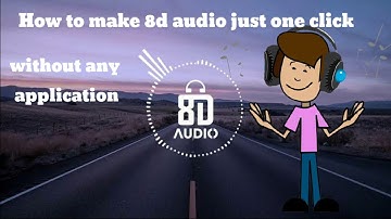 How to make 8d audio in android |without any application |RG Media Creation Tamil|8d songs