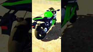 #shots Indian bike 3D game money 💸 Kawasaki Ninja ZX10R screenshot 3
