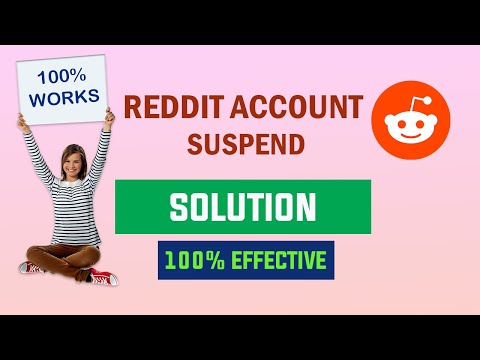 Reddit account suspend problem ! Reddit account ban problem ! Reddit shadowban solution !