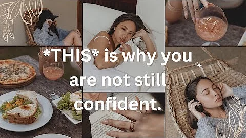 how to build REAL confidence: self- worth tips, magnetic confidence.