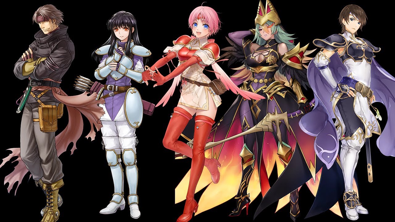 Fire Emblem Heroes : Voice Clips (Volke, Astrid, Marcia, Ascended Laegjarn, Tanith)