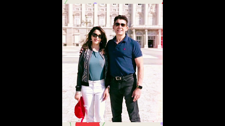 Madurai dixit with her husband ❤️#bollywood #love #ytshorts #madhuri