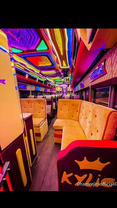 Dam rajina bus light 2023 #damrajina_kylie #new #bus