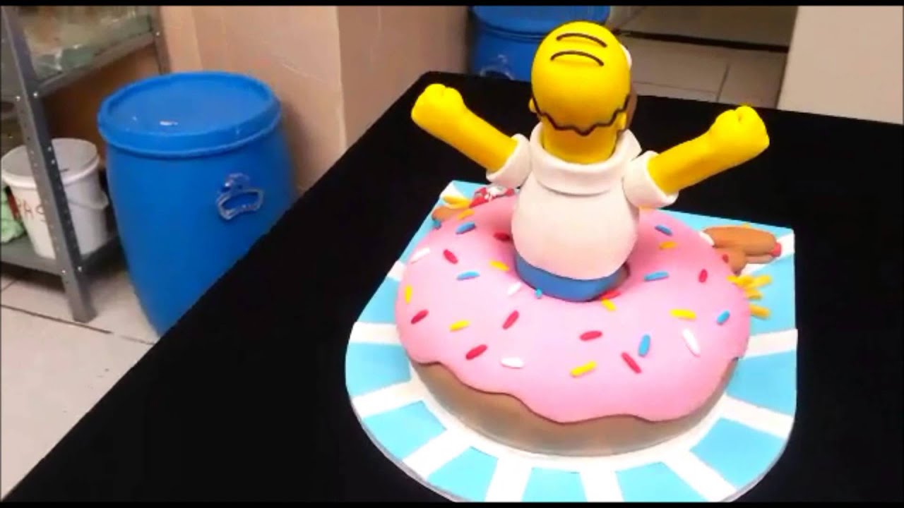 How To Make A Bart Simpson Birthday Cake How To Make A Bart Simpson Birthday Cake