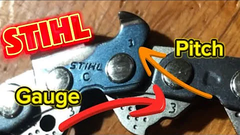 Secret Stihl chain identification guide in this video! Check out how to read the numbering system.
