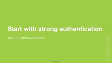 Secure your hybrid workforce: Start with strong authentication | OD444