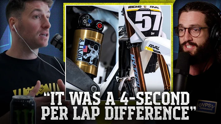 Jase and Tommy Searle talk about the difference good suspension makes to a motocross bike!