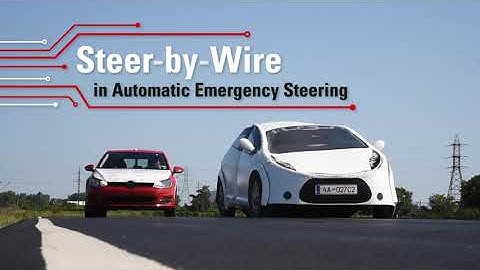 Automatic Emergency Steering with Steer-by-Wire