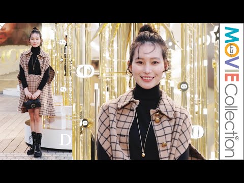南沙良、ミニスカで美脚チラリ!自分へのご褒美は「ミス ディオールとスクラブ」/ディオール「ボール オブ ドリームズ(夢の舞踏会)」(11/30-12/25)オープニング