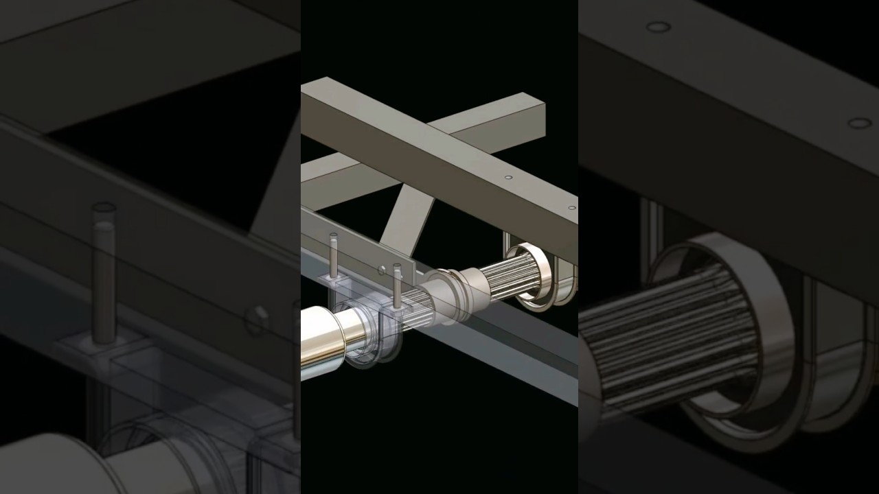 Spline shaft working 