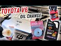 DIY Toyota V6 Oil Change! (2GR-FE Engine - Save Money & Time!) - Blade Master G